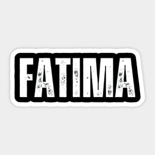 Fatima Name Gift Birthday Holiday Anniversary Sticker